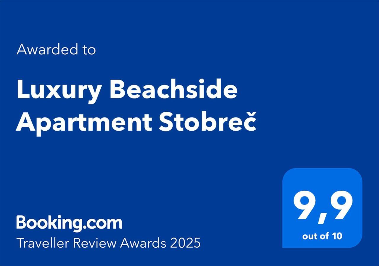 Appartamento Luxury Beachside Stobrec, 30m To Pebble Beach, Restaurants, Center Of Stobrec Spalato